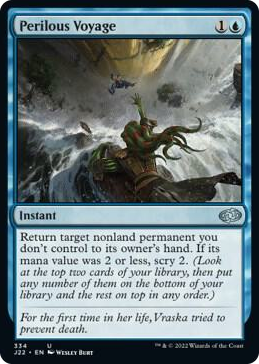 Perilous Voyage #334 U - Jumpstart 2022 Pokemon card