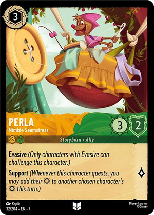 0032 Perla - Nimble Seamstress Uncommon Archazia's Island