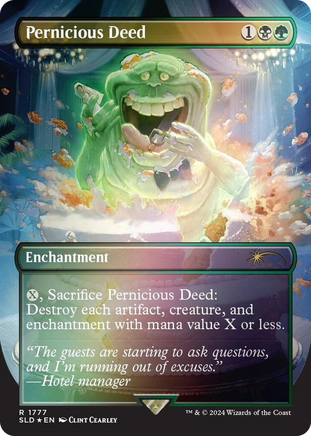 1777 Pernicious Deed (Rainbow Foil) R Secret Lair Drop Series