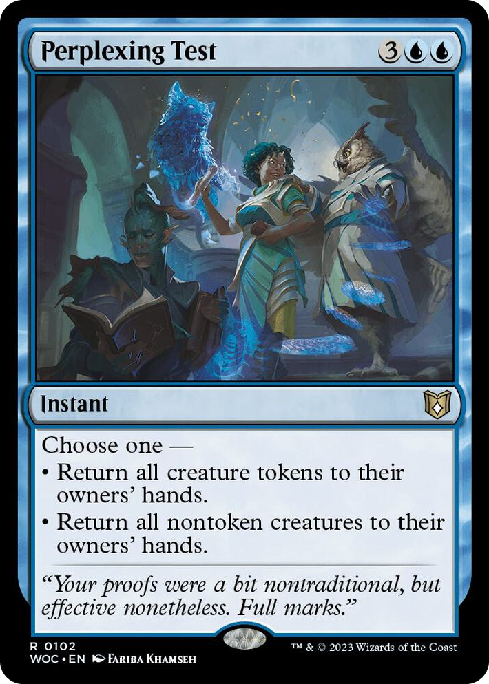 0102 Perplexing Test R Commander: Wilds of Eldraine