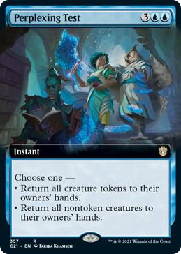 0357 Perplexing Test (Extended Art) R Commander 2021