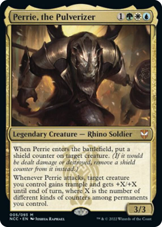 0005 Perrie, the Pulverizer M Commander: Streets of New Capenna