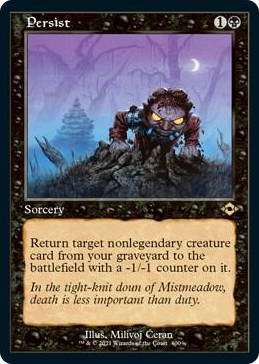 0400 Persist (Retro Frame) (Foil Etched) R Modern Horizons 2