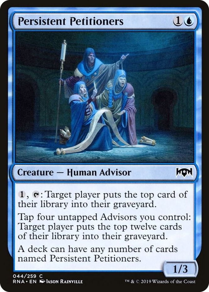 0044 Persistent Petitioners C Ravnica Allegiance