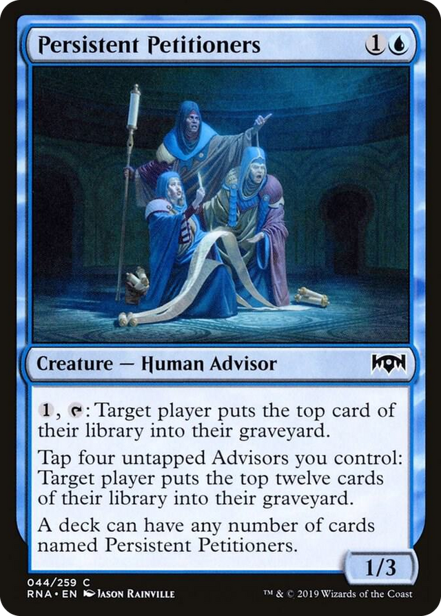 0044 Persistent Petitioners C Ravnica Allegiance