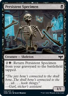 0125 Persistent Specimen C Innistrad: Crimson Vow