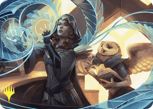 0009 Personal Tutor Art Card (Gold-Stamped) S Art Series: Commander Masters