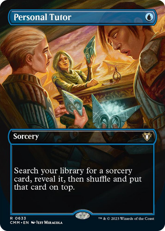 0633 Personal Tutor (Borderless) R Commander Masters