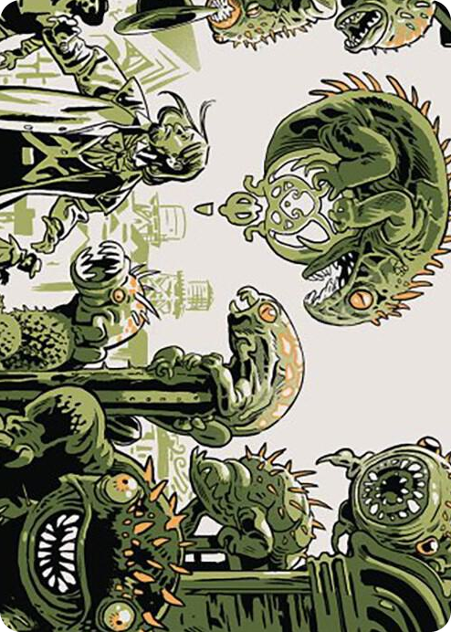 0042 Pest Infestation Art Card S Art Series: Outlaws of Thunder Junction