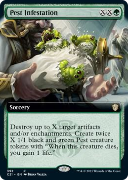 0392 Pest Infestation (Extended Art) R Commander 2021
