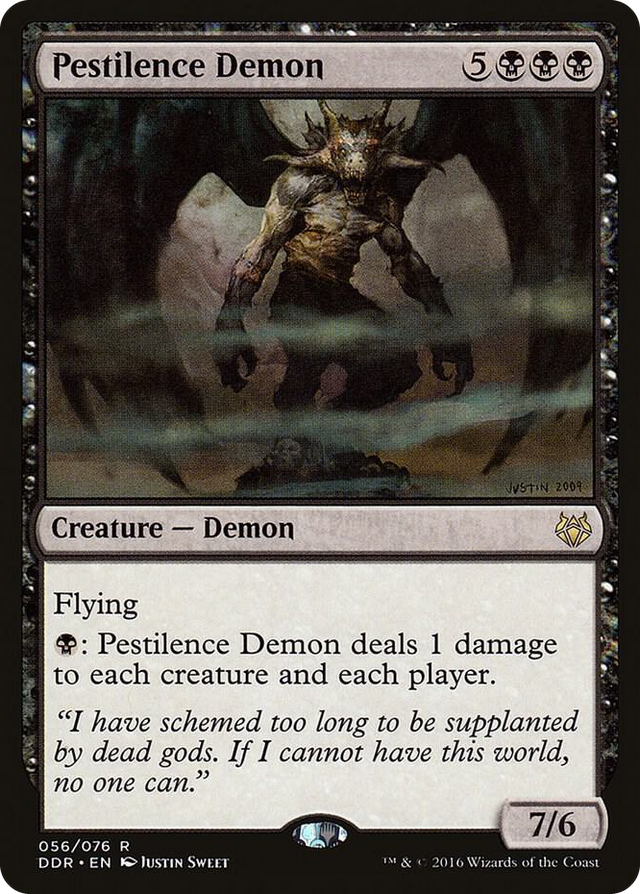 0056 Pestilence Demon R Duel Decks: Nissa vs. Ob Nixilis