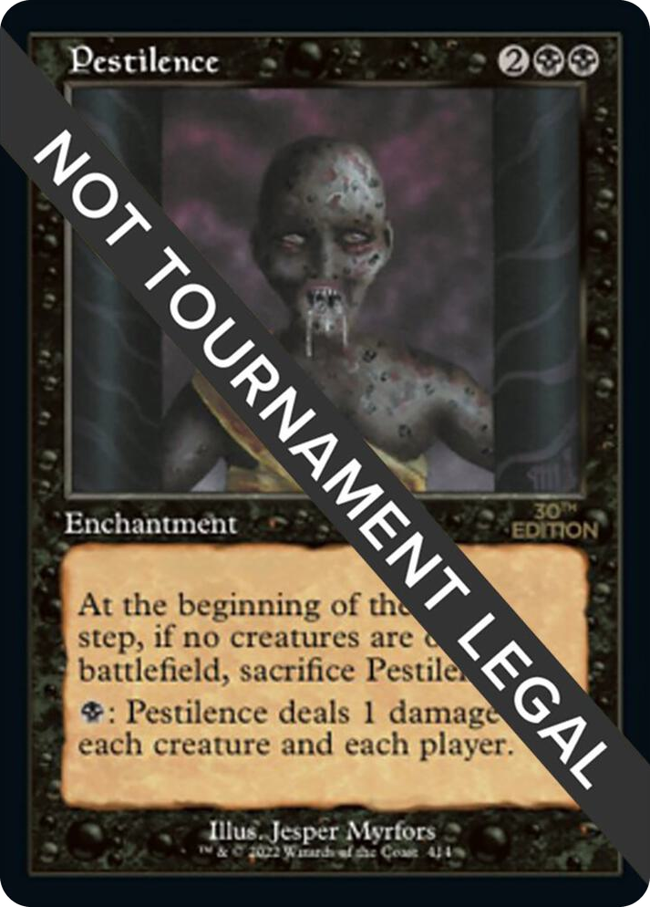 0414 Pestilence (Retro Frame) C 30th Anniversary Edition