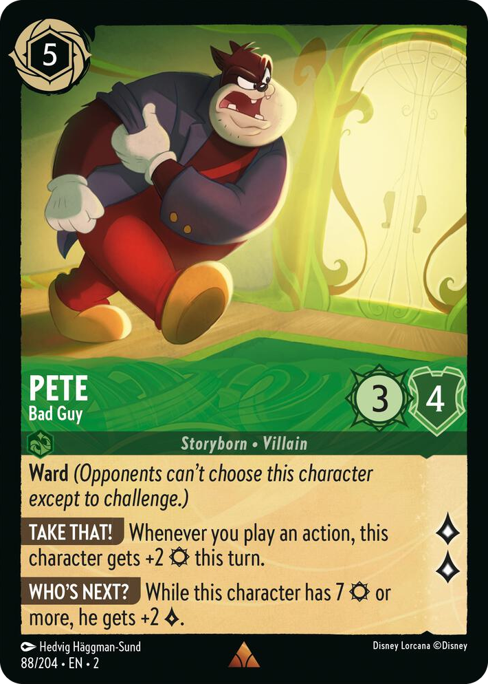 0088 Pete - Bad Guy Rare Rise of the Floodborn