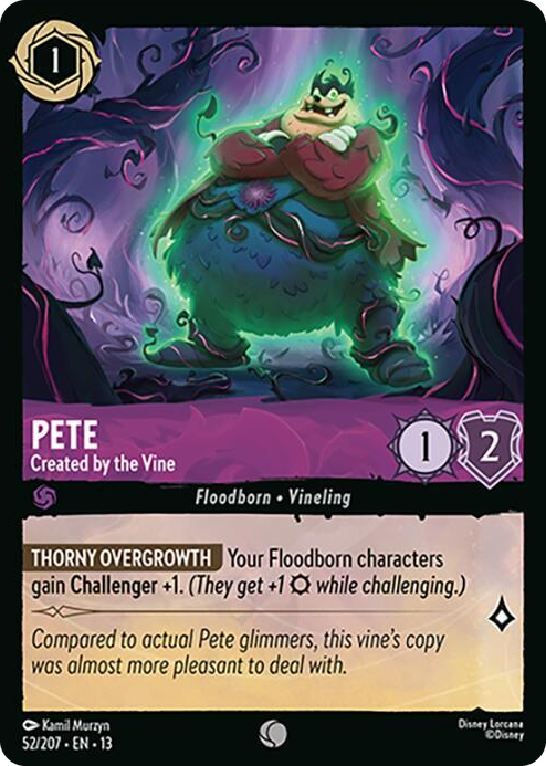 0052 Pete - Created by the Vine Common Attack of the Vine!