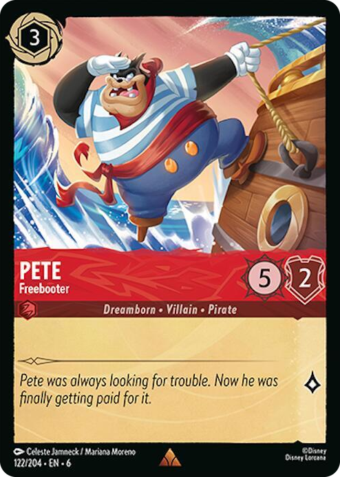0122 Pete - Freebooter Rare Azurite Sea