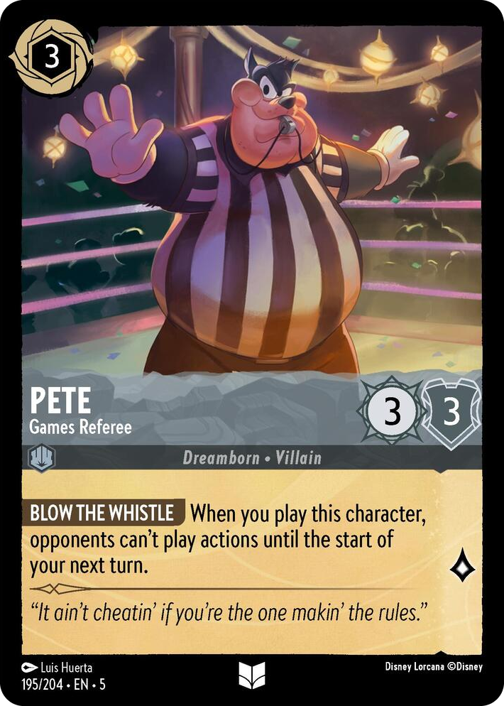 0195 Pete - Games Referee Uncommon Shimmering Skies