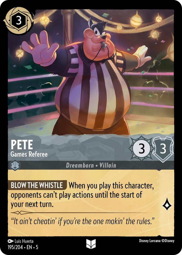0195 Pete - Games Referee Uncommon Shimmering Skies