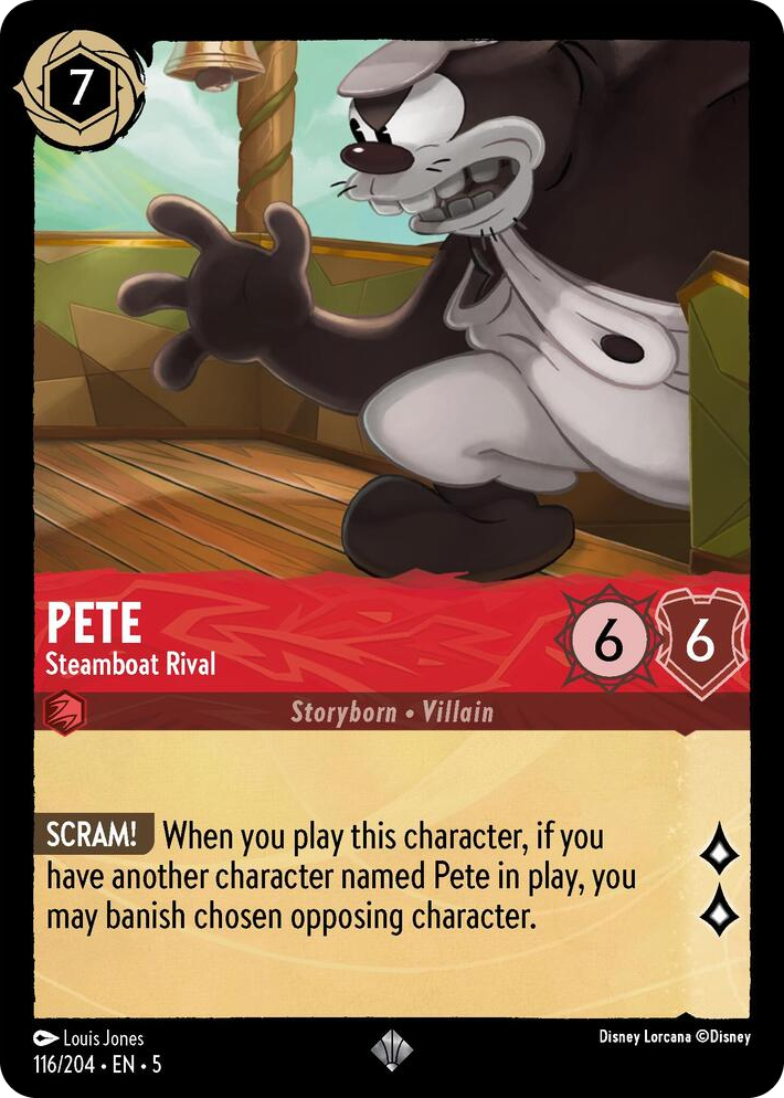 0116 Pete - Steamboat Rival Super Rare Shimmering Skies