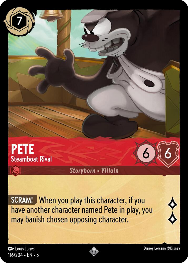 0116 Pete - Steamboat Rival Super Rare Shimmering Skies