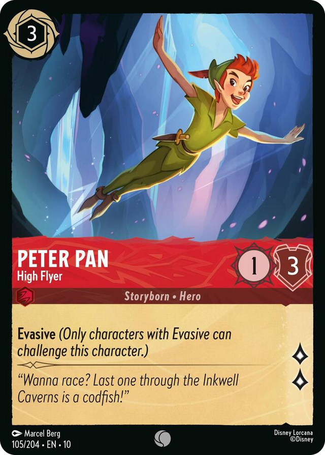 0105 Peter Pan - High Flyer Common Whispers in the Well