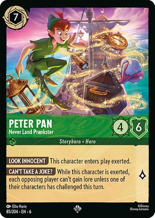 0085 Peter Pan - Never Land Prankster Super Rare Azurite Sea