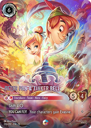 0233 Peter Pan & Tinker Bell - Fast Friends (Enchanted) Enchanted Attack of the Vine!