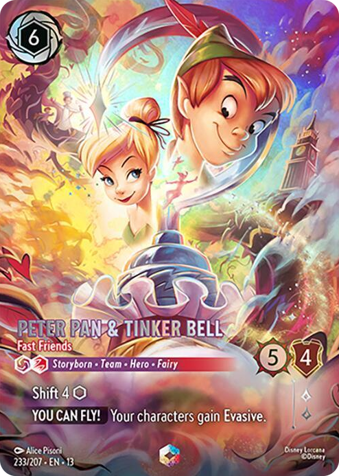 0233 Peter Pan & Tinker Bell - Fast Friends (Enchanted) Enchanted Attack of the Vine!