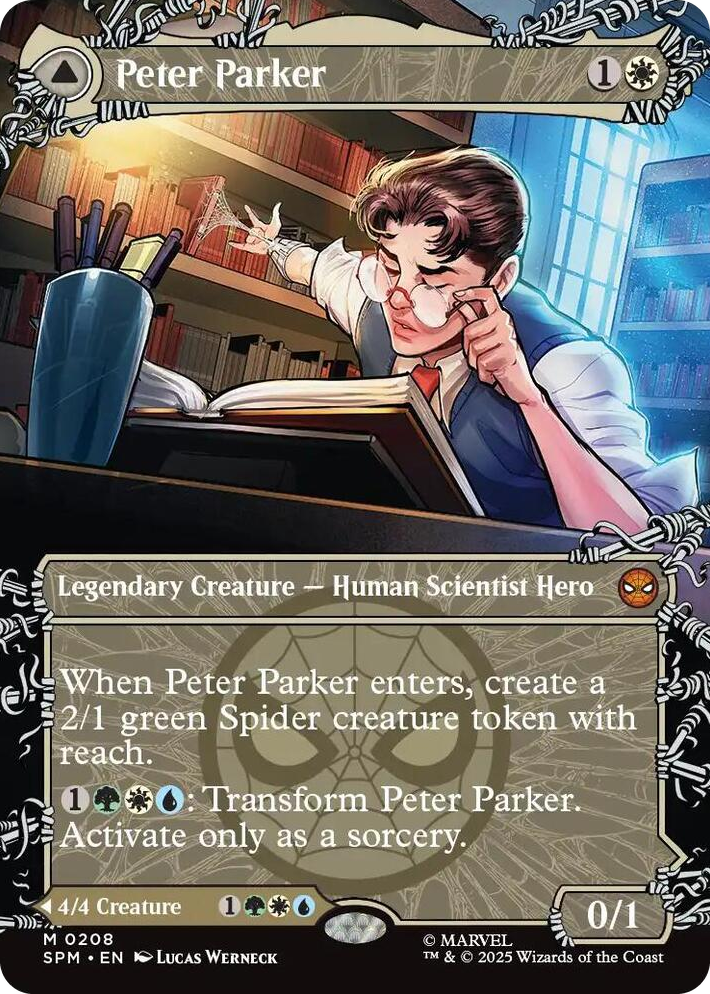 0208 Peter Parker (0208) (Borderless) M Marvel's Spider-Man