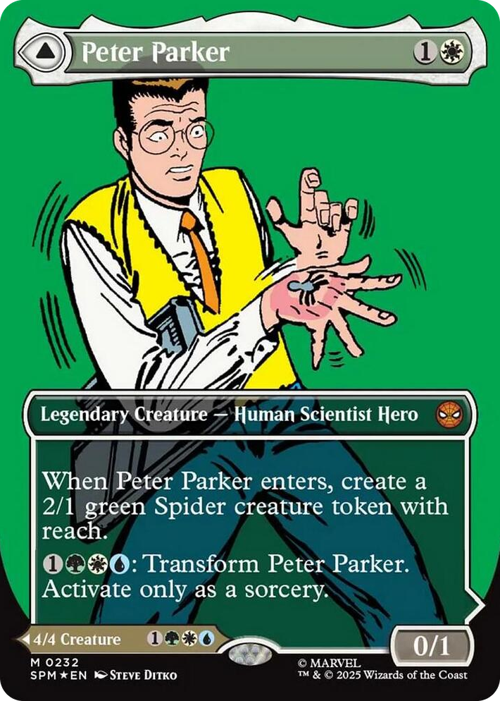 0232 Peter Parker (0232) (Borderless) M Marvel's Spider-Man