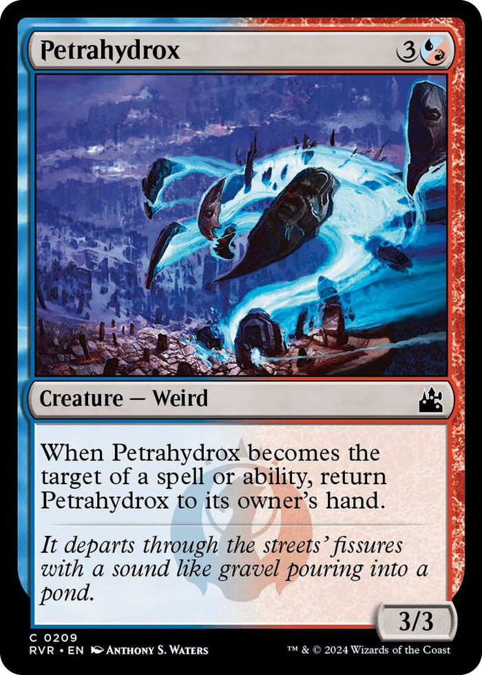 Petrahydrox #209 C - Ravnica Remastered Pokemon card