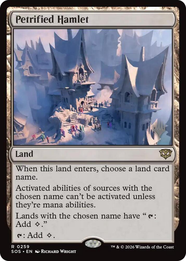 0259 Petrified Hamlet R Promo Pack: Secrets of Strixhaven