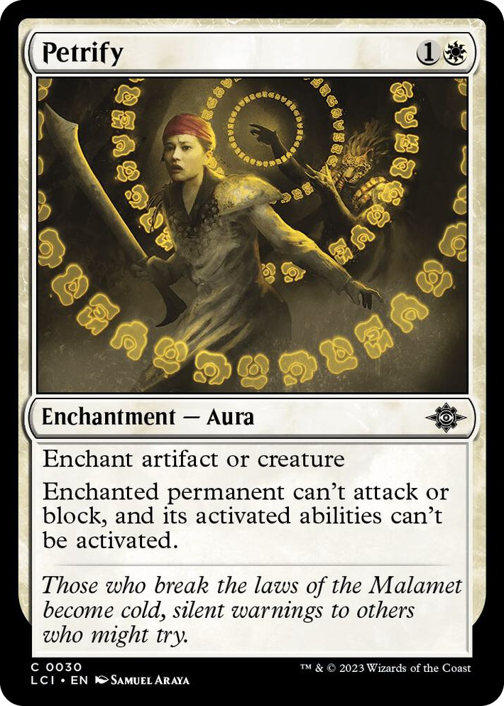 0030 Petrify C The Lost Caverns of Ixalan