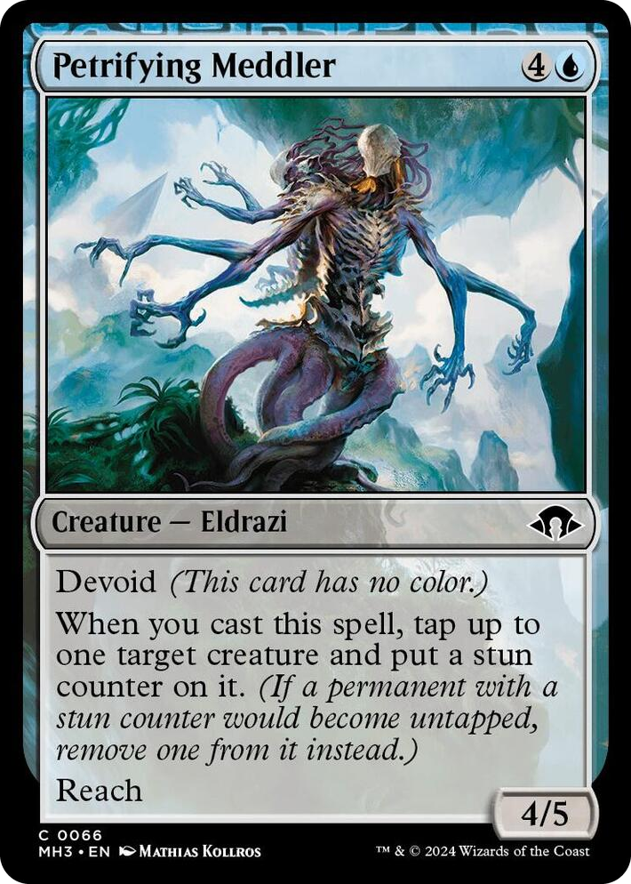 0066 Petrifying Meddler C Modern Horizons 3