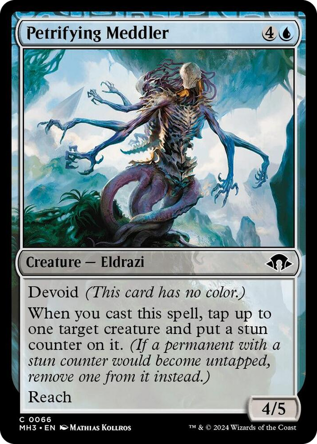 0066 Petrifying Meddler C Modern Horizons 3
