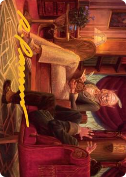 0046 Phabine, Boss's Confidant Art Card (Gold-Stamped Signature) S Art Series: Streets of New Capenna