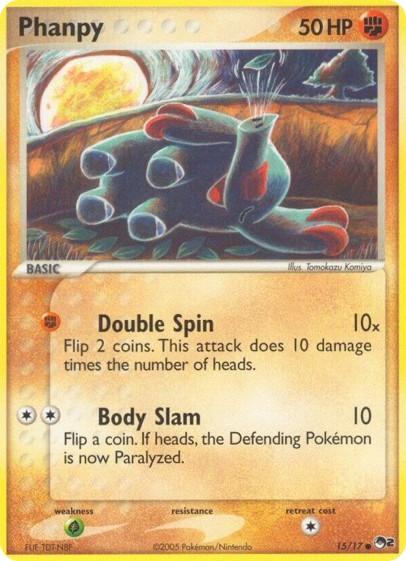 0015 Phanpy Common POP Series 2