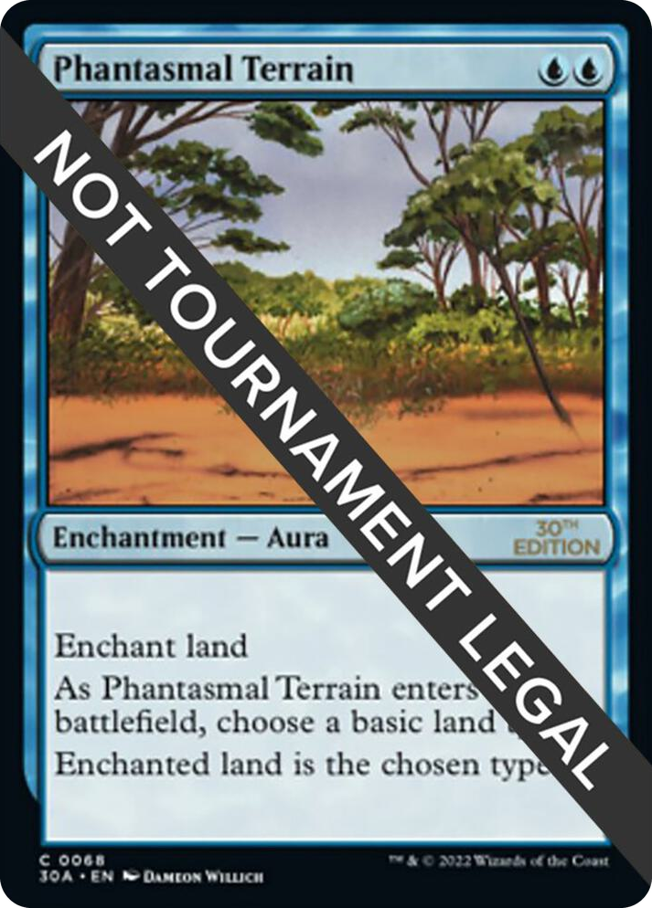 0068 Phantasmal Terrain C 30th Anniversary Edition