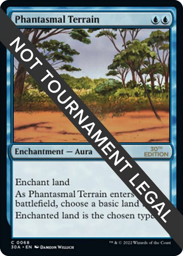 0068 Phantasmal Terrain C 30th Anniversary Edition