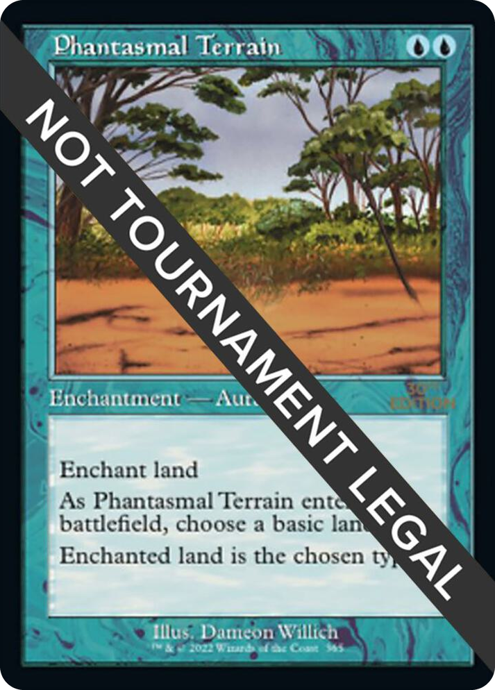 0365 Phantasmal Terrain (Retro Frame) C 30th Anniversary Edition