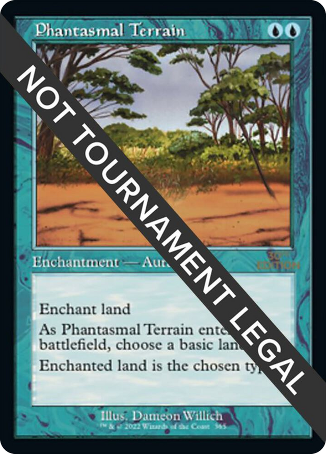 0365 Phantasmal Terrain (Retro Frame) C 30th Anniversary Edition
