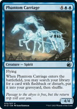 0070 Phantom Carriage U Innistrad: Midnight Hunt