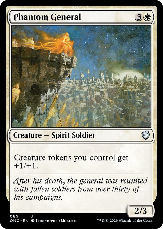 0085 Phantom General U Commander: Phyrexia: All Will Be One