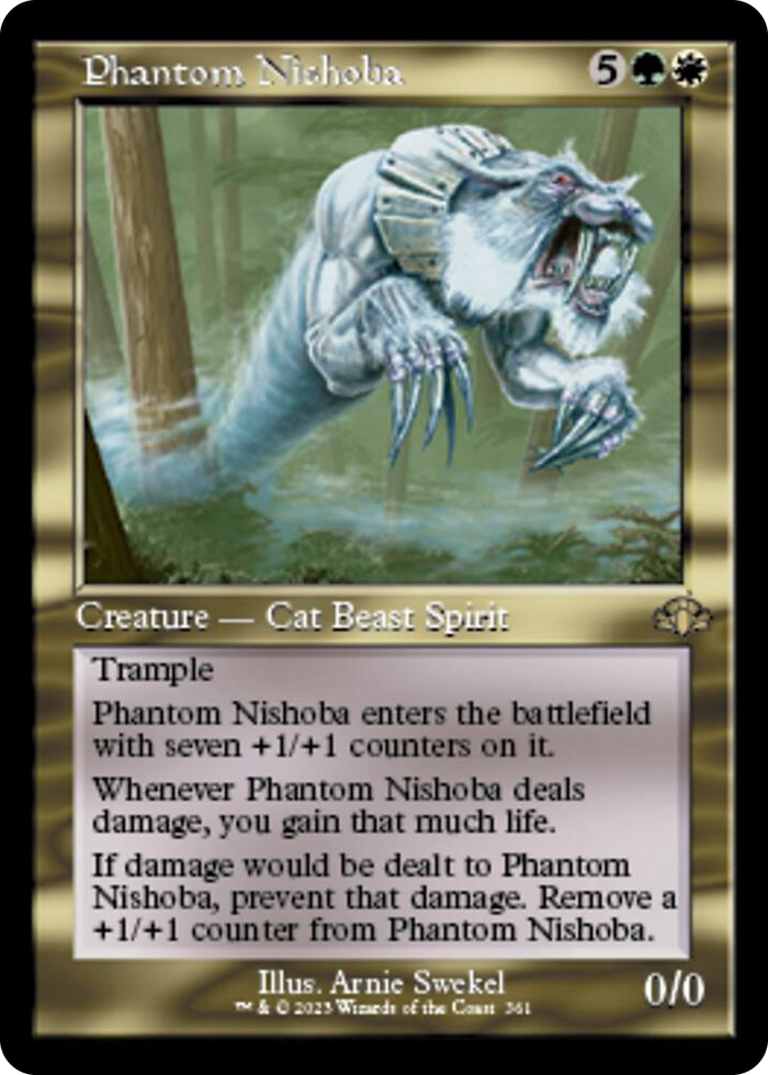 Phantom Nishoba (Retro Frame) #361 R - Dominaria Remastered Pokemon card