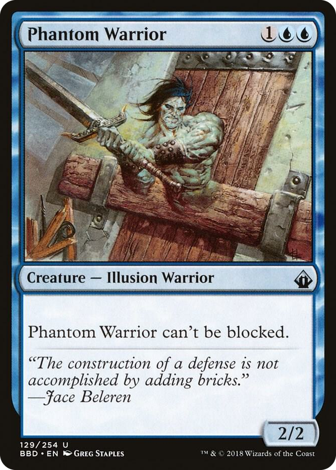 0129 Phantom Warrior U Battlebond
