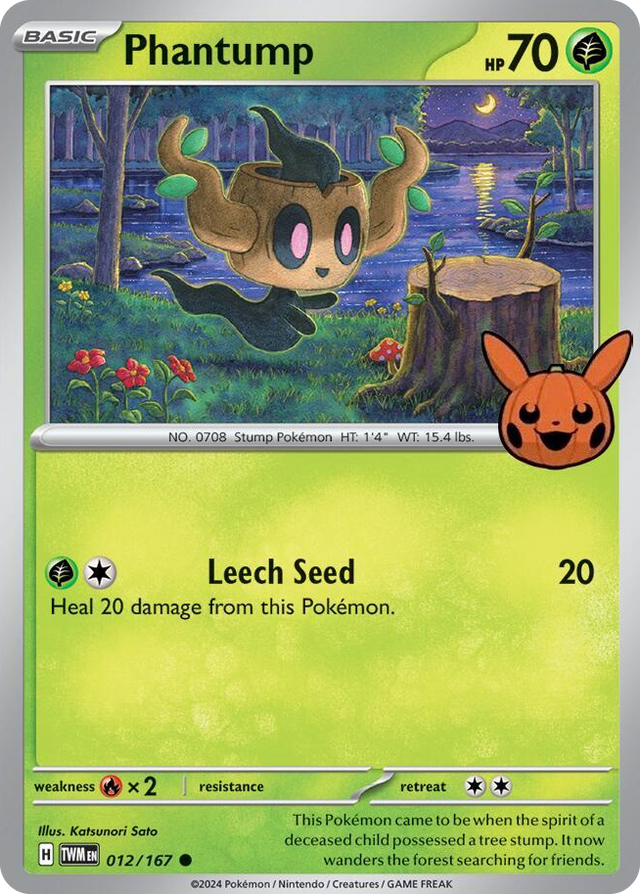 0012 Phantump Common Trick or Trade BOOster Bundle 2024