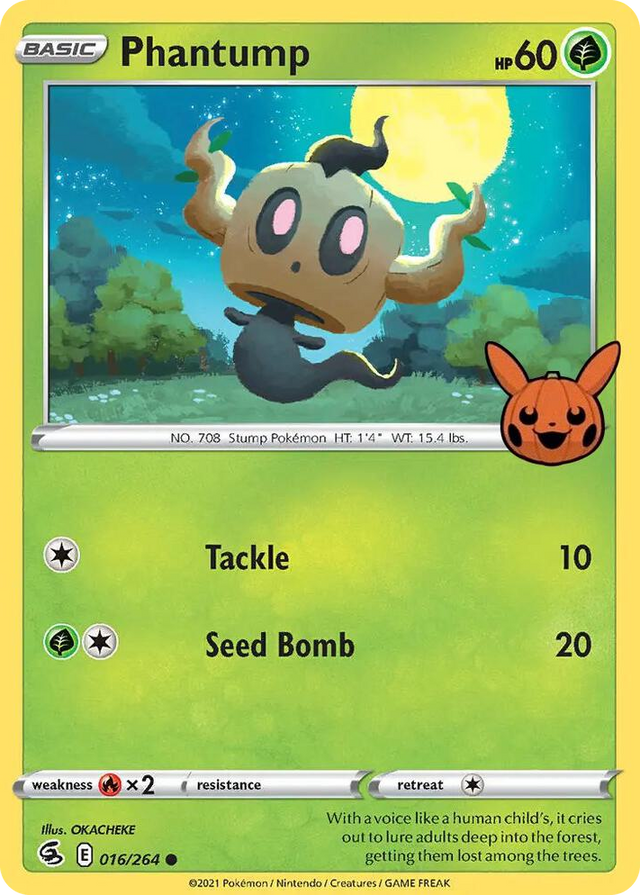 0016 Phantump Promo Trick or Trade BOOster Bundle
