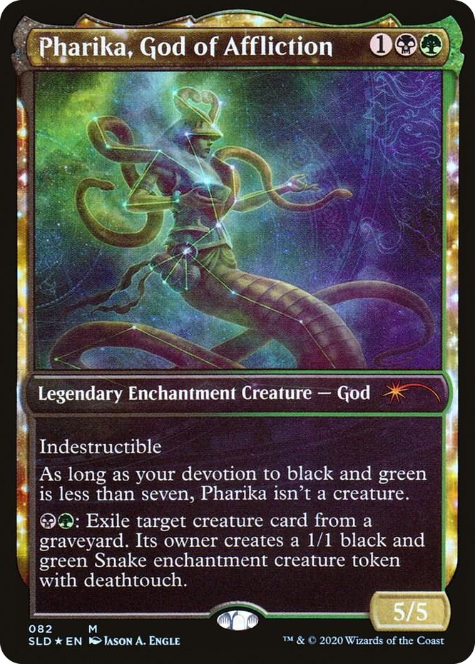 Pharika, God of Affliction #82 M - Secret Lair Drop Series Pokemon card
