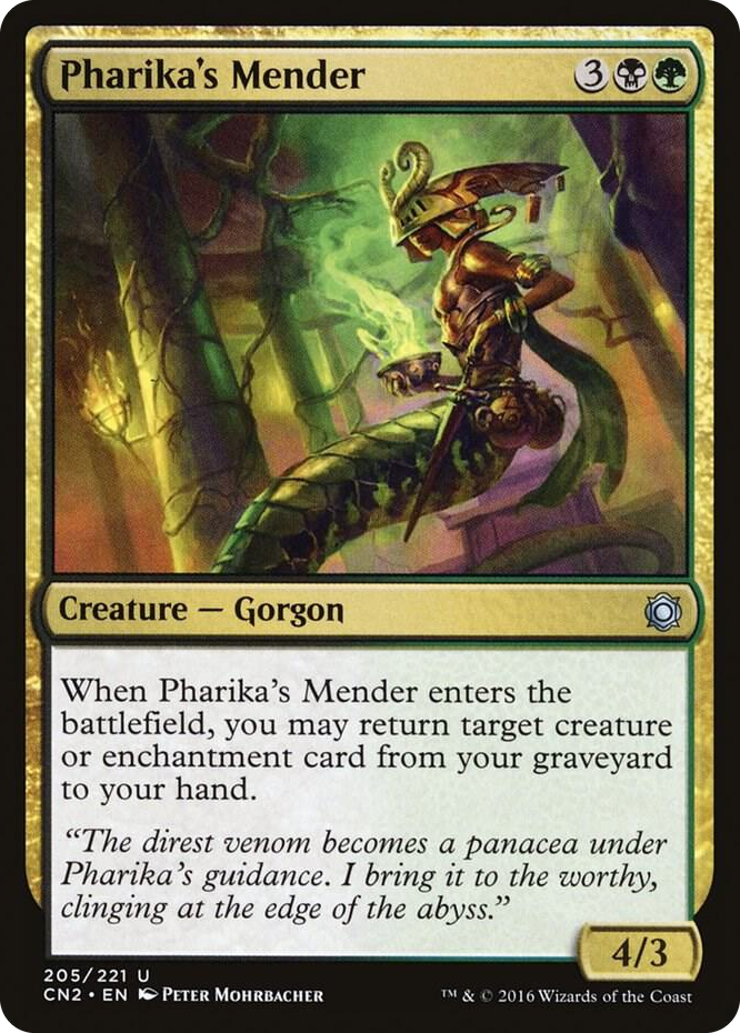 Pharika's Mender #205 U - Conspiracy: Take the Crown Pokemon card