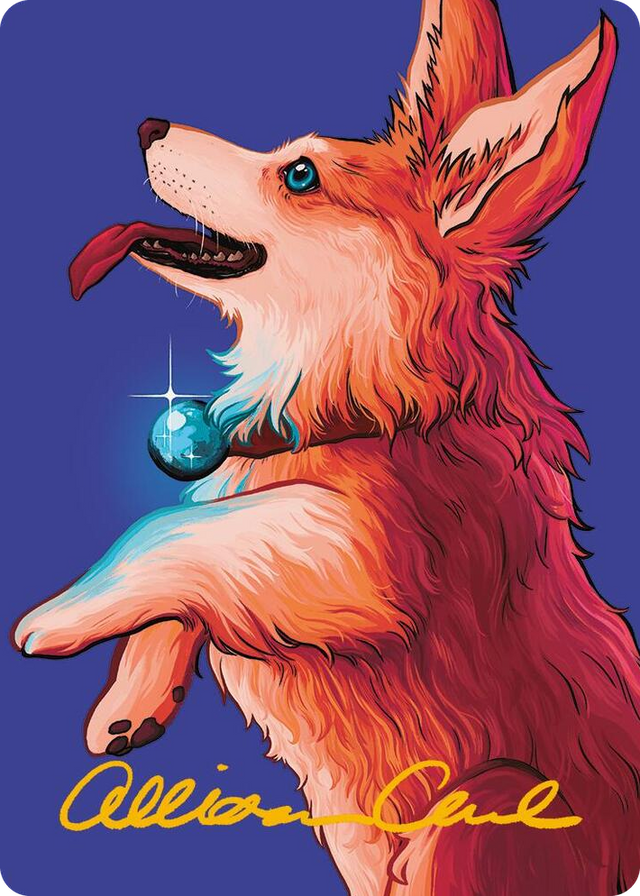 0046 Phelia, Exuberant Shepherd Art Card (Gold-Stamped Signature) S Art Series: Modern Horizons 3