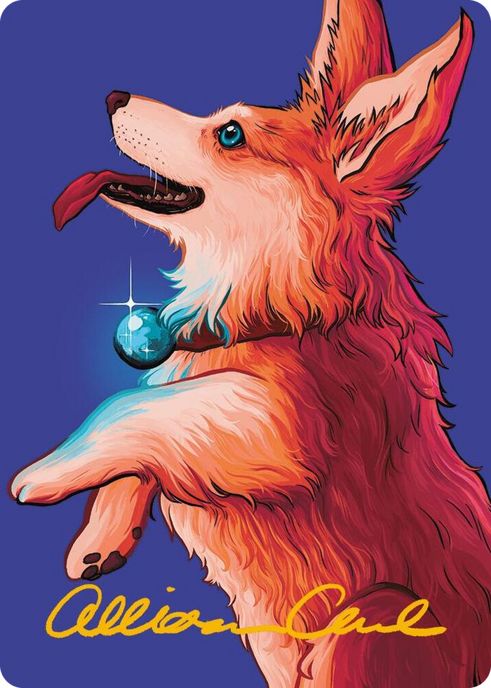 Phelia, Exuberant Shepherd Art Card (Gold-Stamped Signature) #46 S - Art Series: Modern Horizons 3 Pokemon card